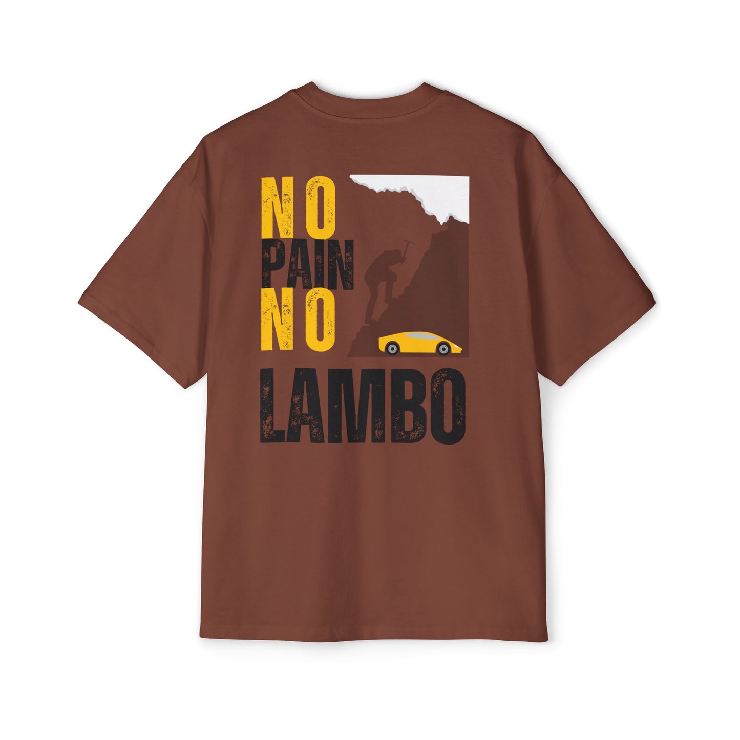 T-shirt - No Pain No Lambo