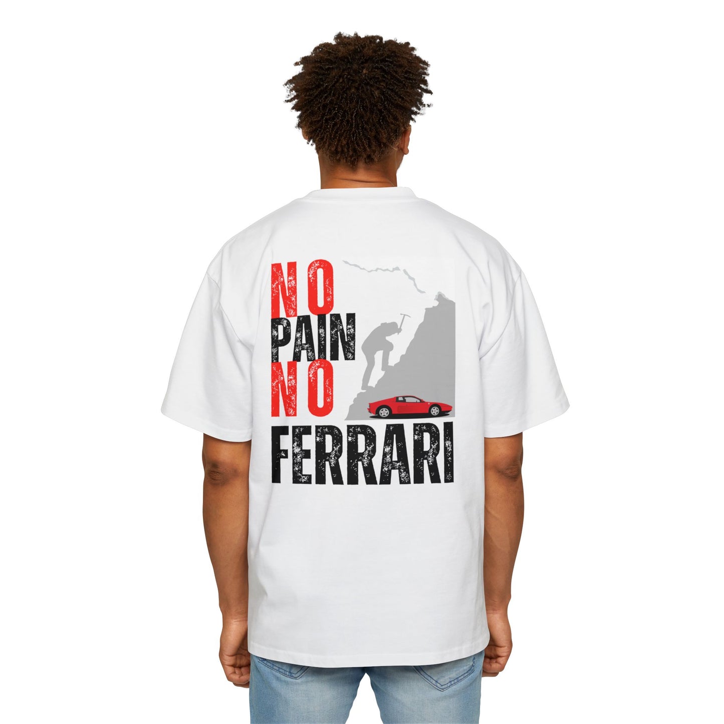 T-shirt - No Pain No Ferrari