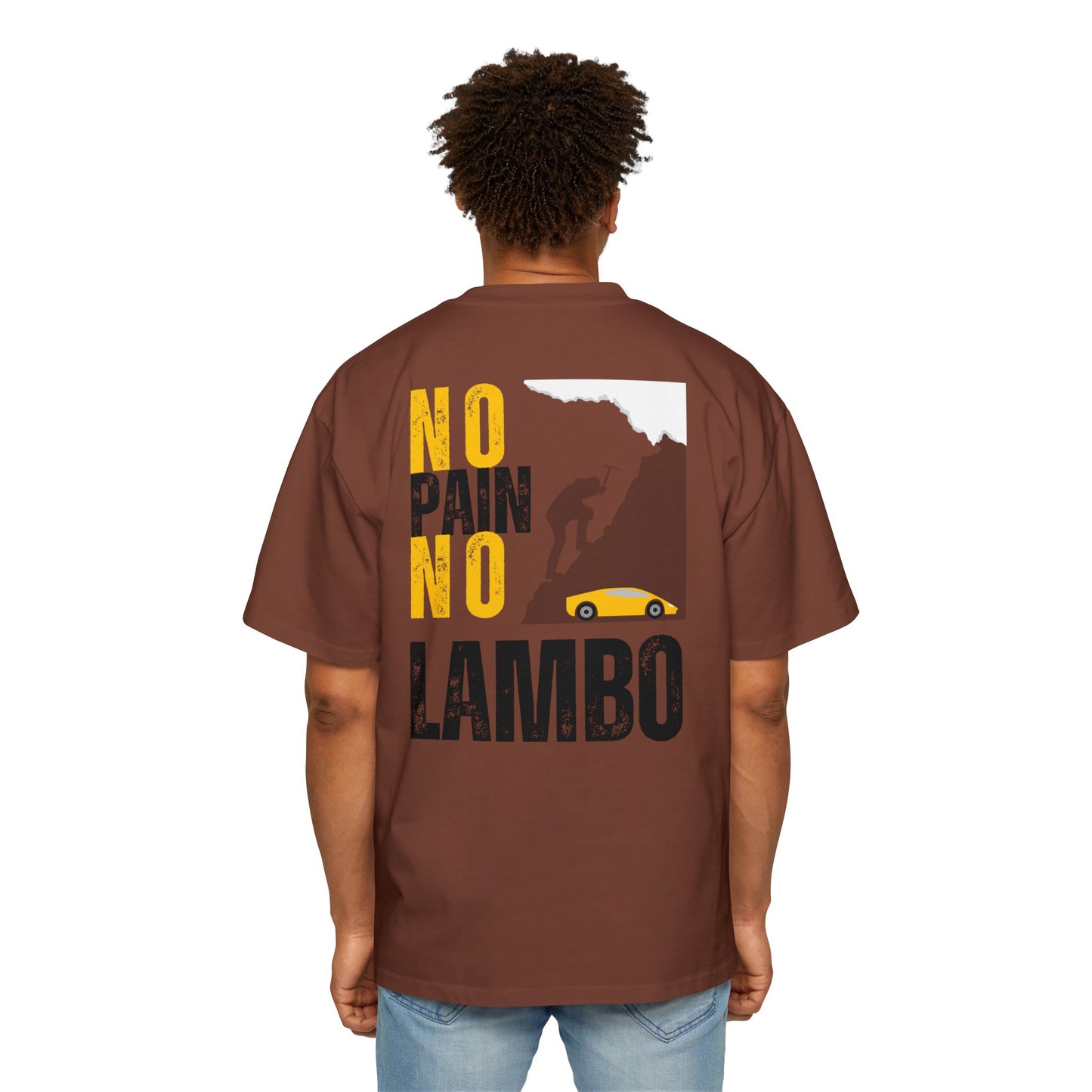 T-shirt - No Pain No Lambo