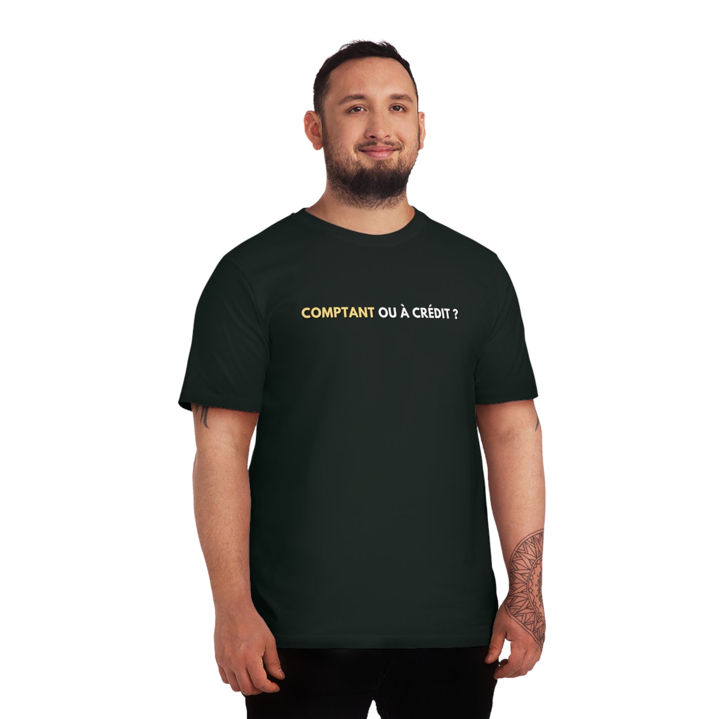 T-shirt - Comptant ou à crédit ?